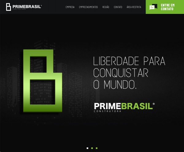 Site produzido pela Uébi - PRIME BRASIL CONSTRUTORA